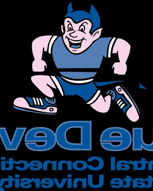 Central Connecticut State Blue Devils Vermillion